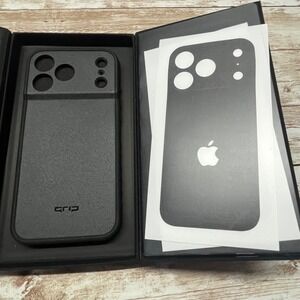 dbrand Grip Case Matte Black iPhone 17 Pro Max Black Circuit Skin New Open Box